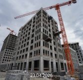 Ход строительства дома 4 к1, ГП-13 (2 этап) в ЖК Айвазовский (Айвазовский City) -