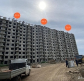 Ход строительства дома 32 в ЖК Авиатоr -