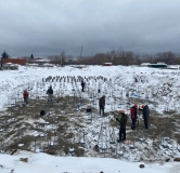 Ход строительства дома 7 в ЖК ЭКО-квартал на Кедровой -