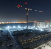 Ход строительства дома 6.1 в ЖК Пшеница -