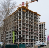 Ход строительства дома № 42, корпус 1 в ЖК Страна.Прибрежная -