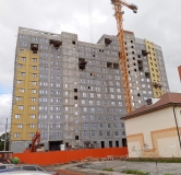 Ход строительства дома 1/1 в ЖК Невский квартал -