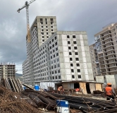 Ход строительства дома Литер 10 в ЖК Порто Ново -