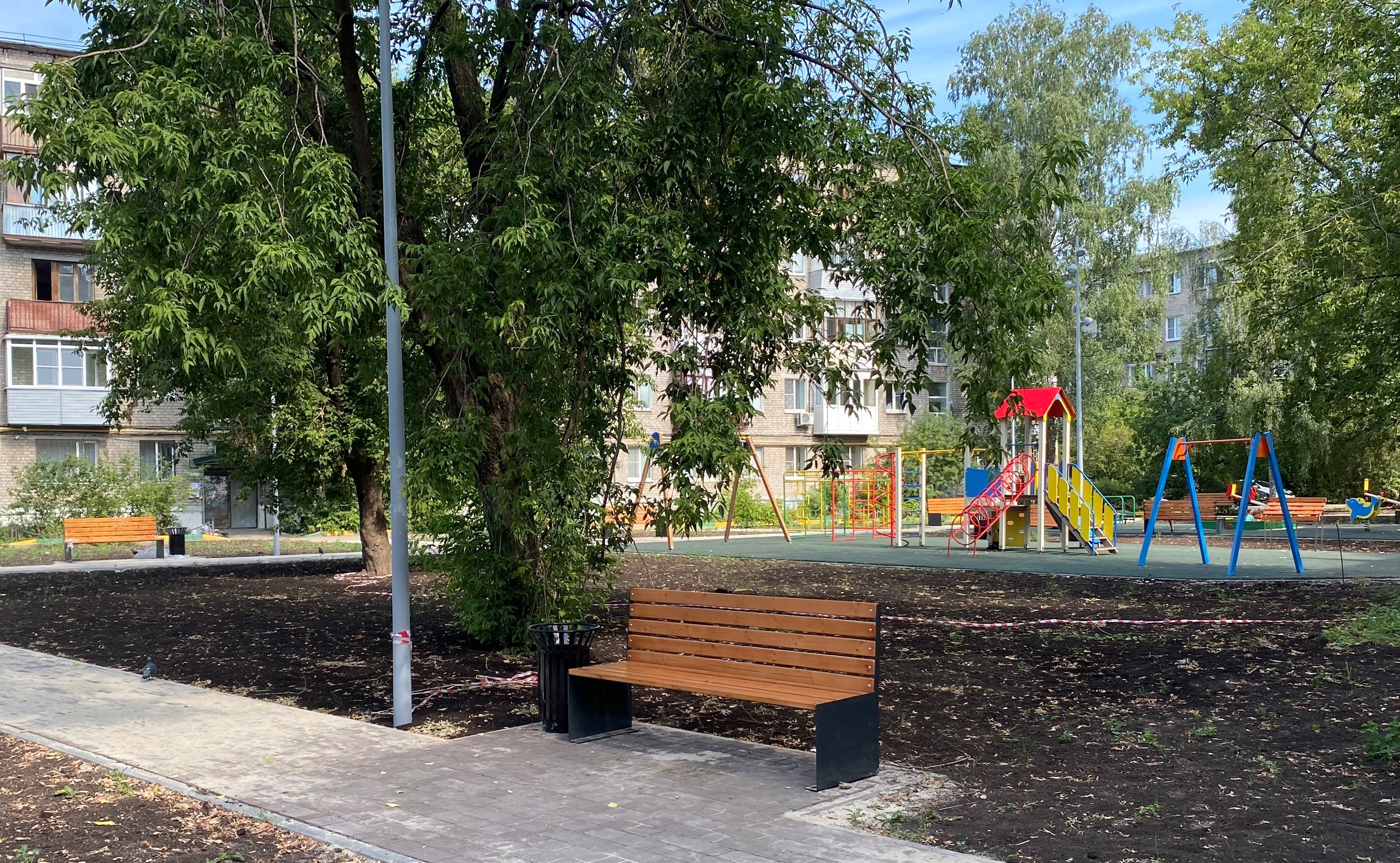 Благоустройство сквера на улице Куйбышева завершается в Нижнем Новгороде - фото 1
