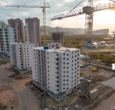 Ход строительства дома 7, строение 2 в ЖК КБС Берег -