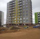 Ход строительства дома 22 в ЖК Город оружейников -