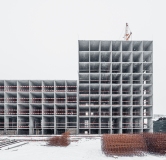 Ход строительства дома 1 (ГП-2) в ЖК Эпитеты -