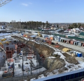 Ход строительства дома 31 в ЖК Ленина 100 -