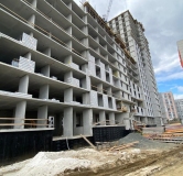 Ход строительства дома 1 в ЖК River Park -