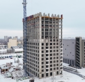 Ход строительства дома № 117, корпус 13 (4Б) в ЖК Фатера -