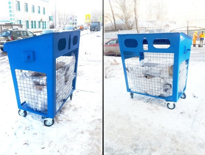 В Новокуйбышевске начался 2 этап эксперимента по раздельному сбору ТКО