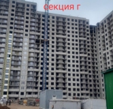 Ход строительства дома литер 1 в ЖК Паруса -