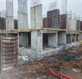 Ход строительства дома 1 в ЖК Маяковский -