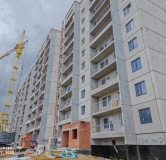 Ход строительства дома 96 в ЖК По ул. Танцорова -