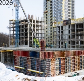 Ход строительства дома 3.1 в ЖК Urman City -