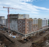 Ход строительства дома Литер 1, квартал 1.10 в ЖК Первое место -
