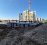 Ход строительства дома 4 в ЖК Речной квартал -