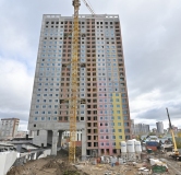 Ход строительства дома 3 в ЖК Новый Виз -