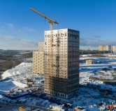 Ход строительства дома корпус 10 в ЖК Савин парк -