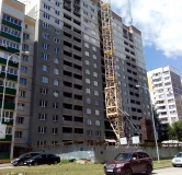 Ход строительства дома № 1 в ЖК Новая Заря -