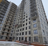 Ход строительства дома 1 в ЖК Уникум на Амирхана -