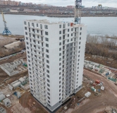 Ход строительства дома 7, строение 6 в ЖК КБС Берег -