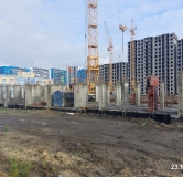 Ход строительства дома 74 в ЖК Радужные дворы -