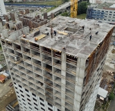 Ход строительства дома 1 в ЖК Шарташ Парк -