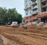 Ход строительства дома 2 в ЖК Притяжение -