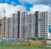 Ход строительства дома 75 в ЖК Радужные дворы -