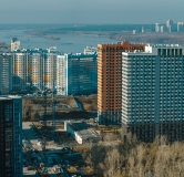 Ход строительства дома 19, секции 2-5 в ЖК Ясный Берег -