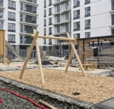 Ход строительства дома 4 в ЖК Брусника в Академическом -