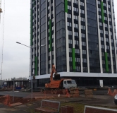 Ход строительства дома 6 в ЖК На Сармановском -