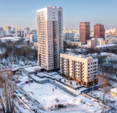 Ход строительства дома 3 в ЖК Доминанта -