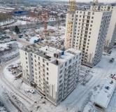 Ход строительства дома 5.3 (3 этап) в ЖК Классика -