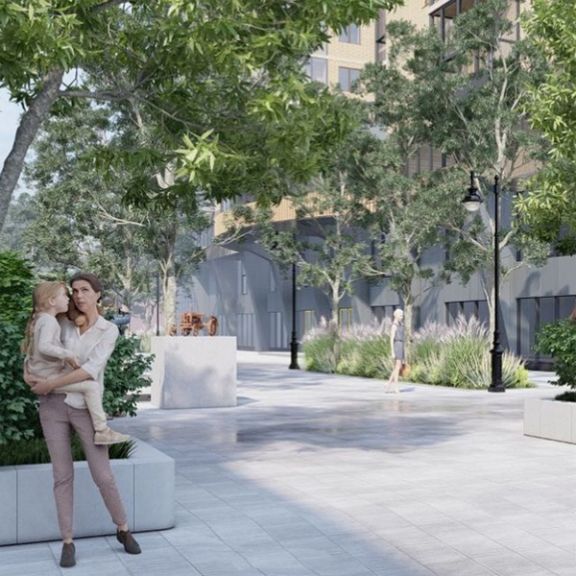 На ул. Сержантова в Ростове-на-Дону высадят платаны и установят арт-объекты в 2022 году