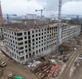 Ход строительства дома Литер 5.1 в ЖК Патрики -