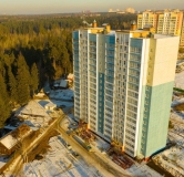 Ход строительства дома 61 в ЖК Новый Парк -
