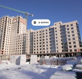 Ход строительства дома Литер 12, уч. 894 в ЖК Парк Победы 2 -