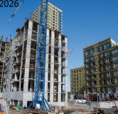 Ход строительства дома 2.1 в ЖК Урман Сити (Urman City) -