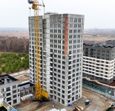 Ход строительства дома № 2, корпус 1, этап 3.1 в ЖК Скандиа. Квартал в Комарово Парк -