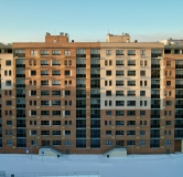 Ход строительства дома 54 в ЖК Снегири -