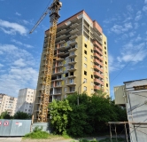 Ход строительства дома 1 в ЖК Приречный -
