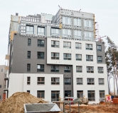 Ход строительства дома 4-2 в ЖК Лес -