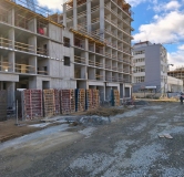 Ход строительства дома 1 в ЖК Теплые Кварталы -