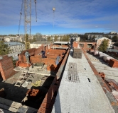 Ход строительства дома 34 в ЖК По ул. Лихачева -