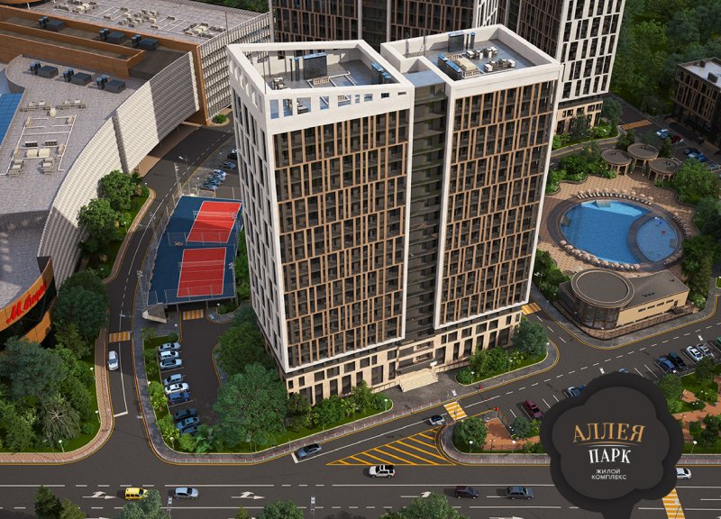 Дом № 2 в ЖК Аллея Парк - фото 1