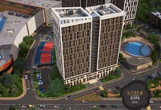 Дом № 2 в ЖК Аллея Парк