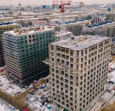 Ход строительства дома 19А в ЖК Парусная 1 -