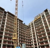 Ход строительства дома № 259/27, поз. 4,5 (3 этап) в ЖК Домино -